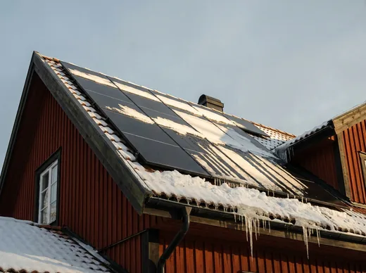 Solceller på taket